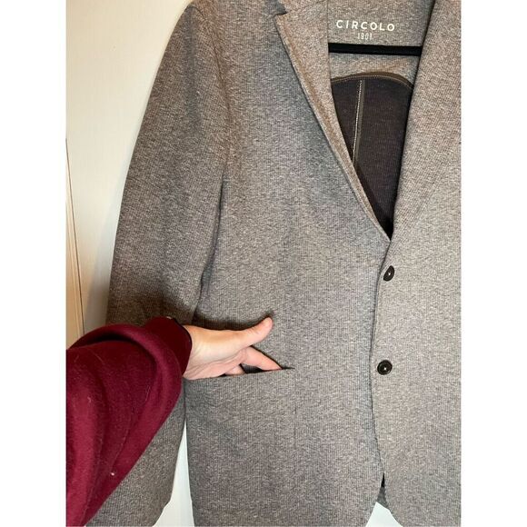 Circolo 1901 herringbone single-breasted blazer size 40-42? - Picture 12 of 16